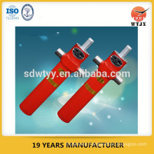 two stages hydraulic tipping cylinder for agriculture trailer